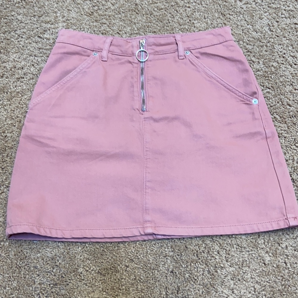 Women’s Topshop Moto Skirt